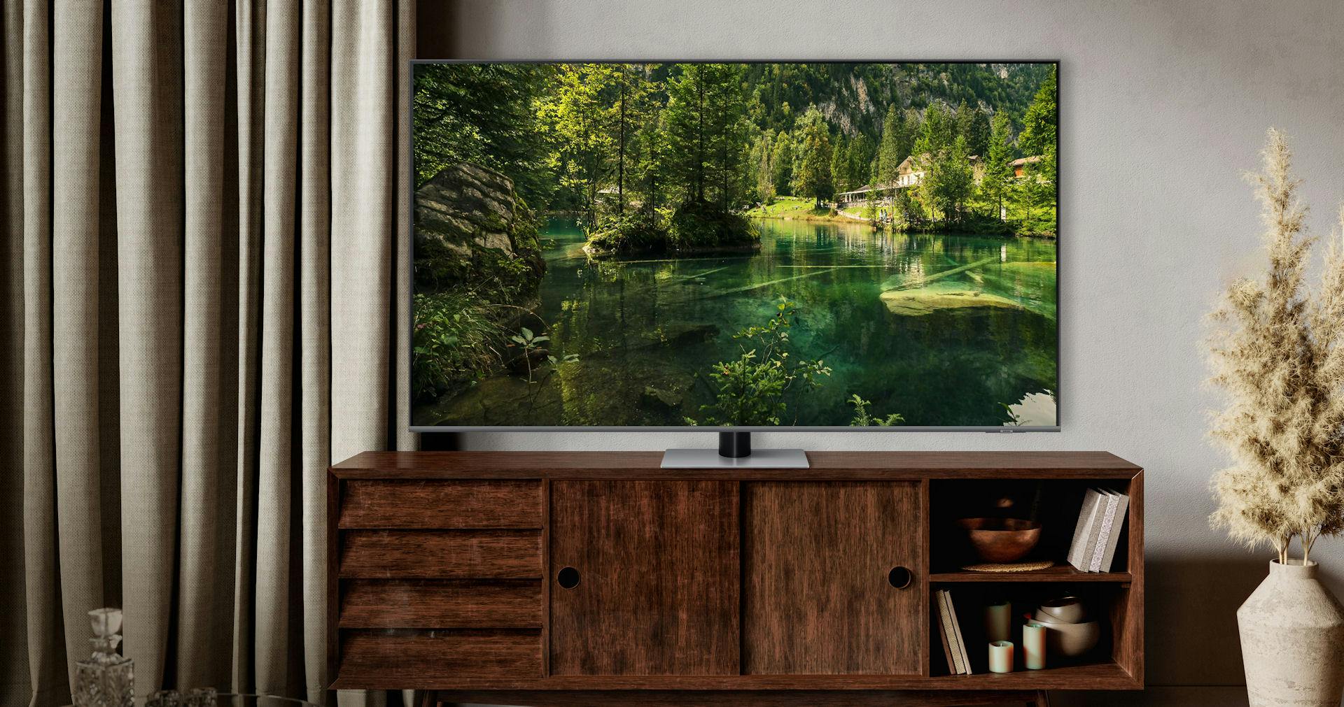 Review Samsung QE65Q74C - Bescheiden middenklasser