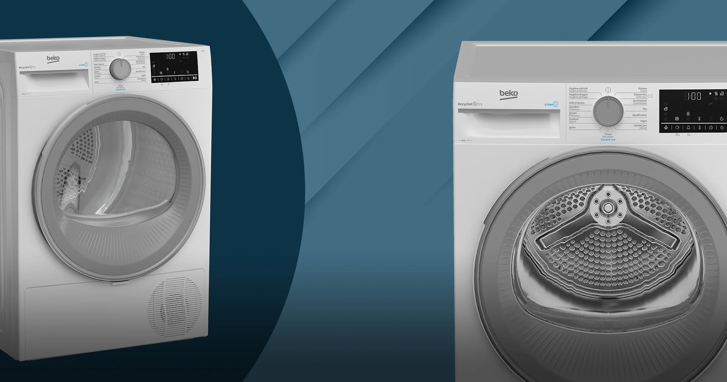 Deze Beko-warmtepompdroger is lief voor kleding, milieu én portemonnee