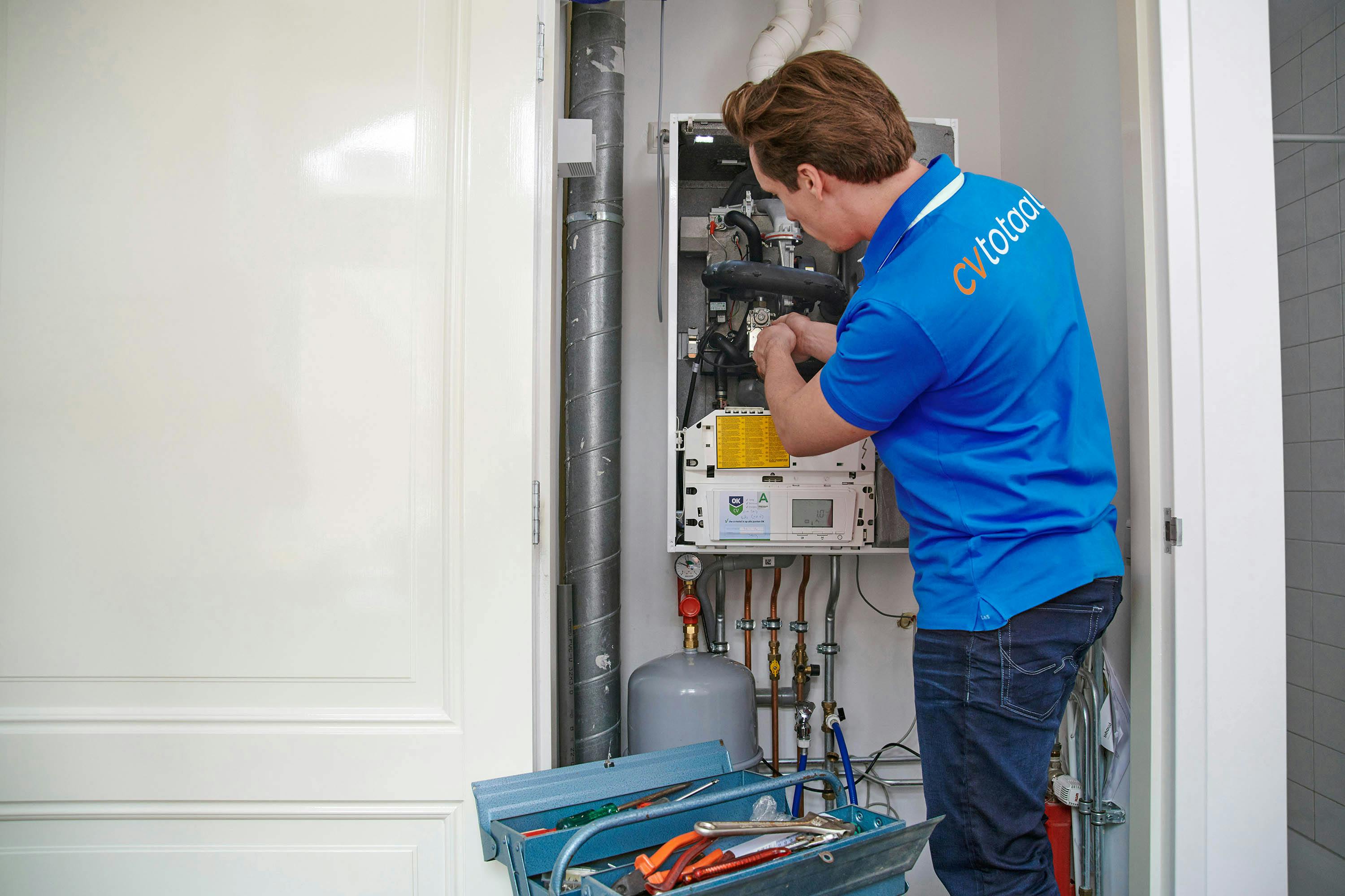 Montage Cv-ketel door Cvtotaal