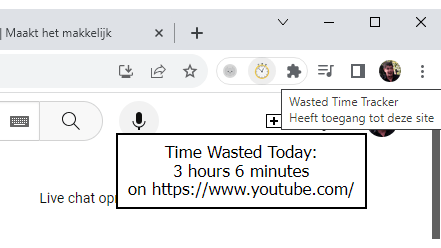 Oeps, 3 uur en 6 minuten besteed aan nutteloos amusement!