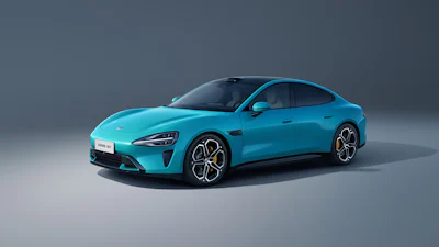 Dit is de SU7, de eerste auto van de Chinese telefoonbouwer Xiaomi