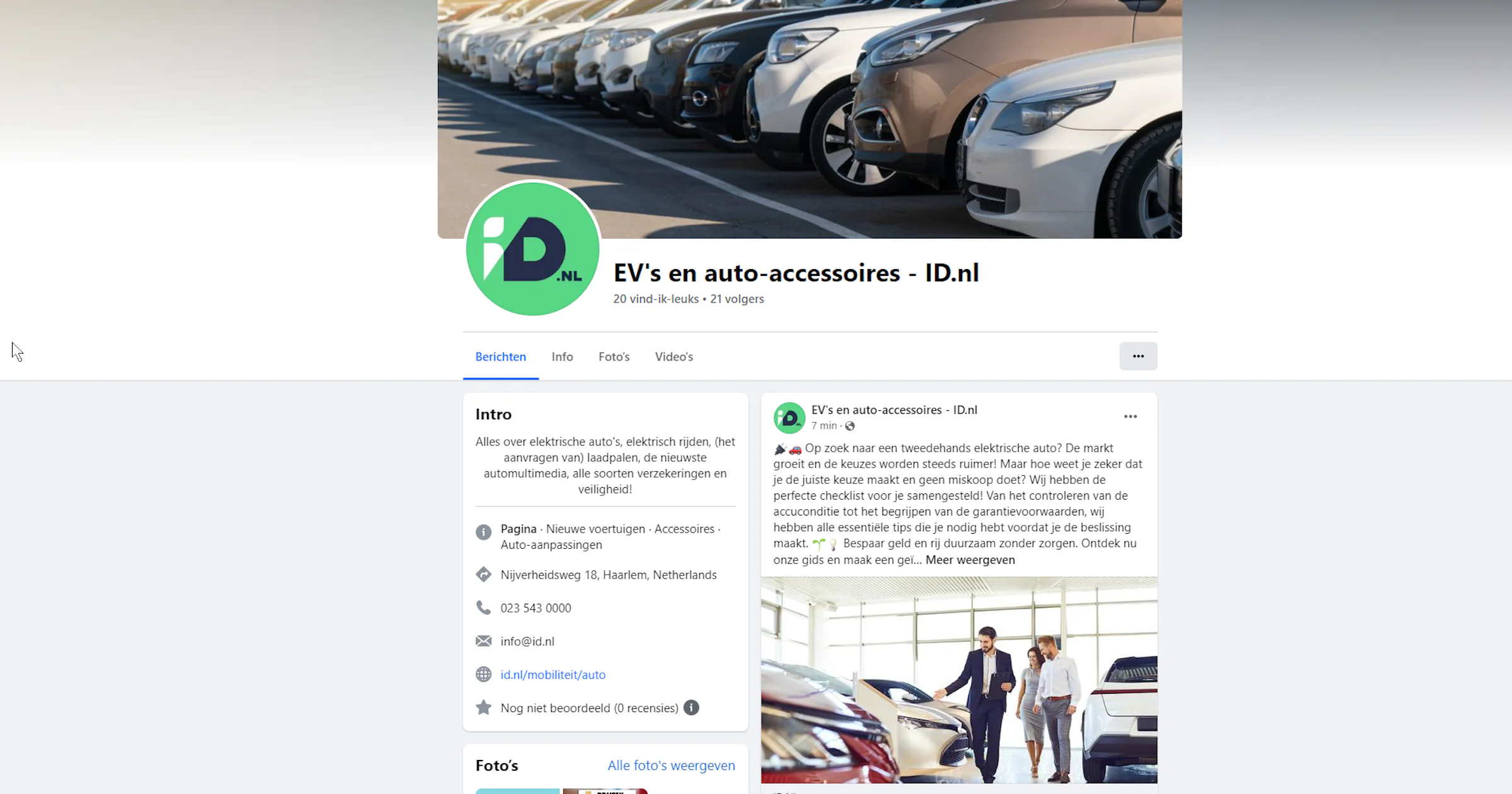 Vol gas naar Facebook: volg nu onze nieuwe EV-pagina!