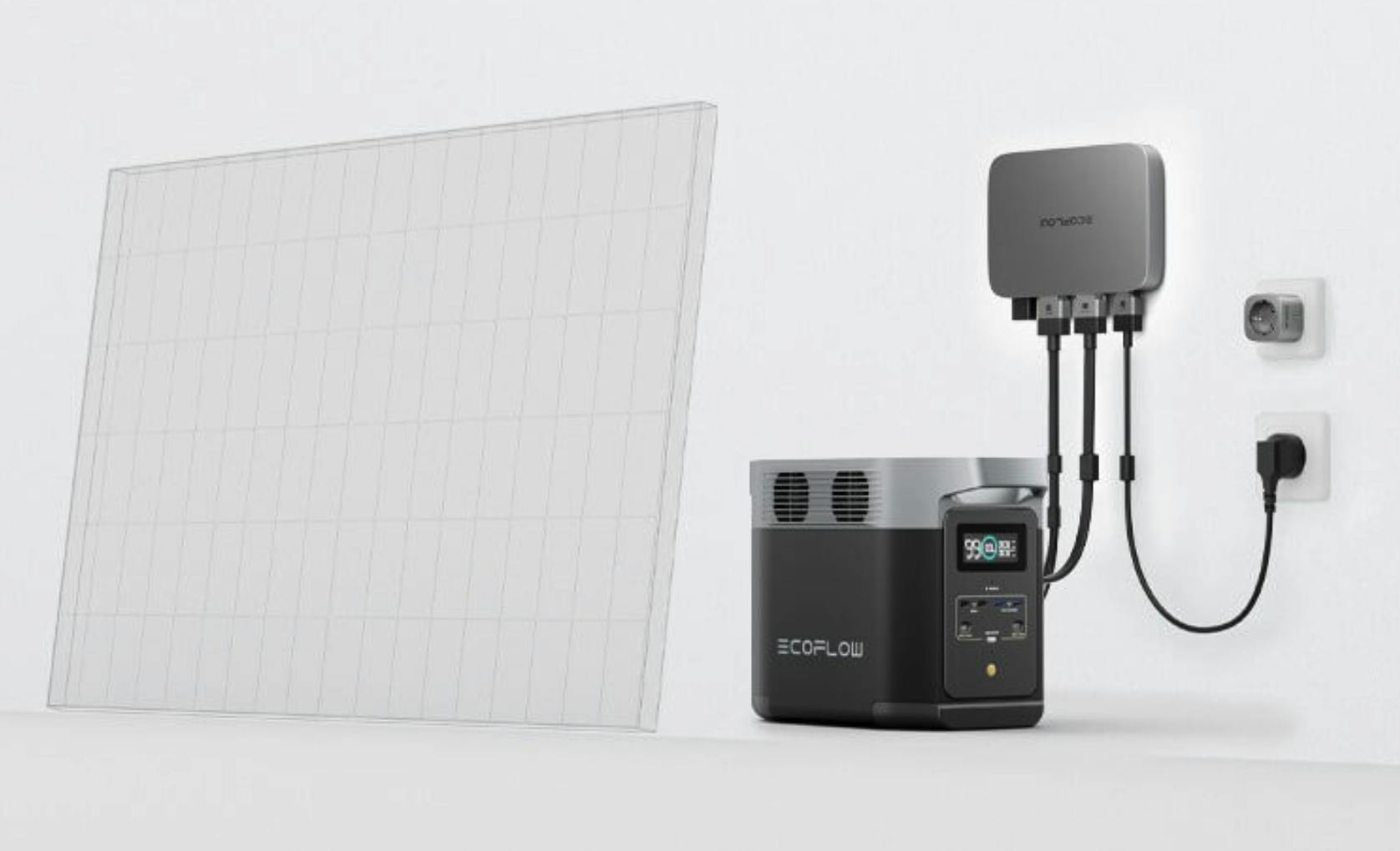 Zonnepanelen voor het balkon