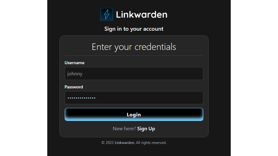 Na de installatie kun je inloggen of een nieuw account registreren.