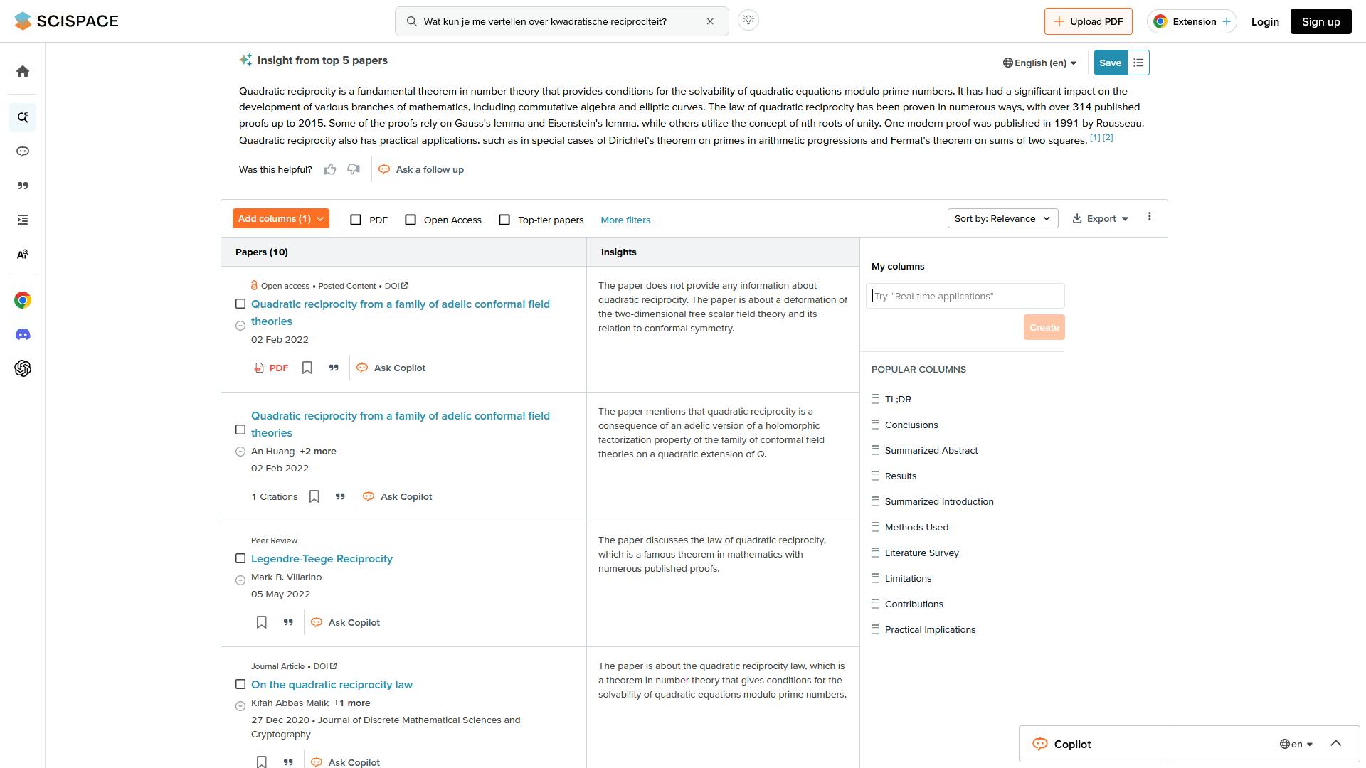 SciSpace is je vraagbaak over wetenschappelijke onderwerpen.