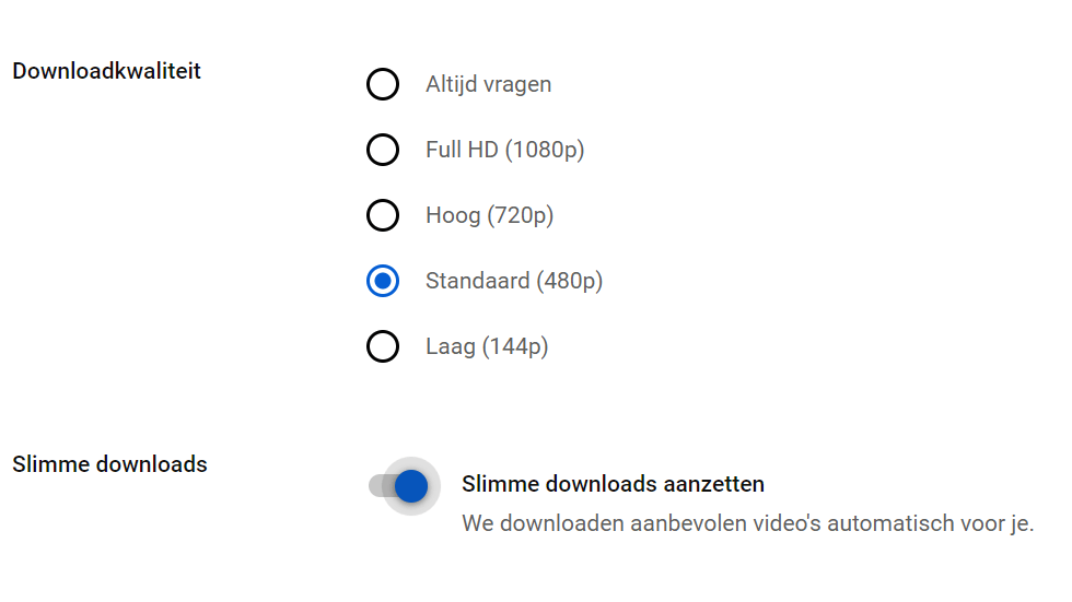 Nooit meer verlegen zitten om video’s, zelfs als je offline bent.