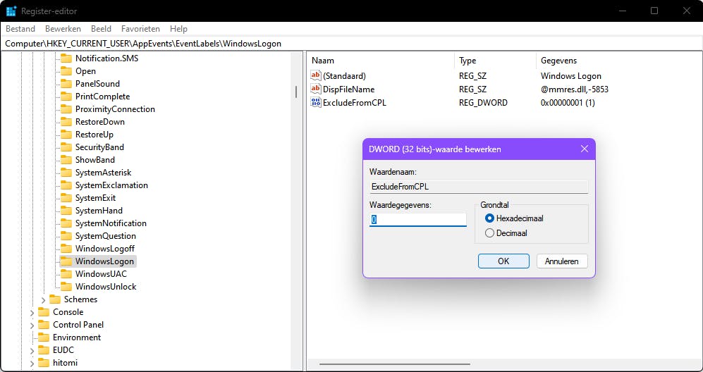 Liever ook een geluidje bij het aan- en afmelden? Dat kan.
