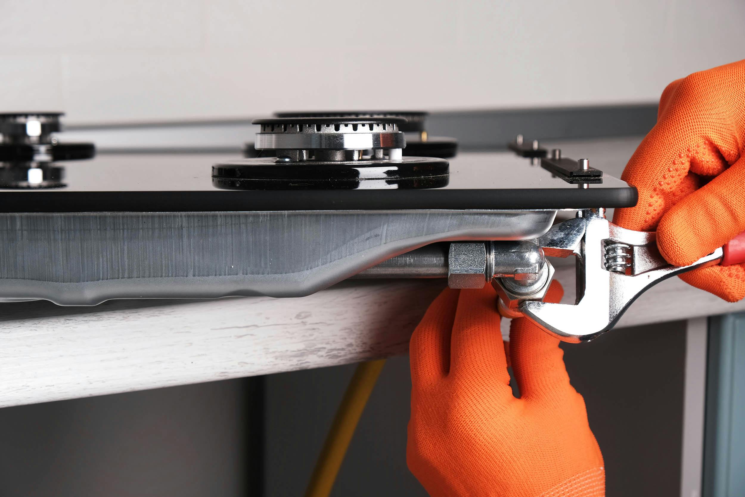 Gasfornuis aansluiten