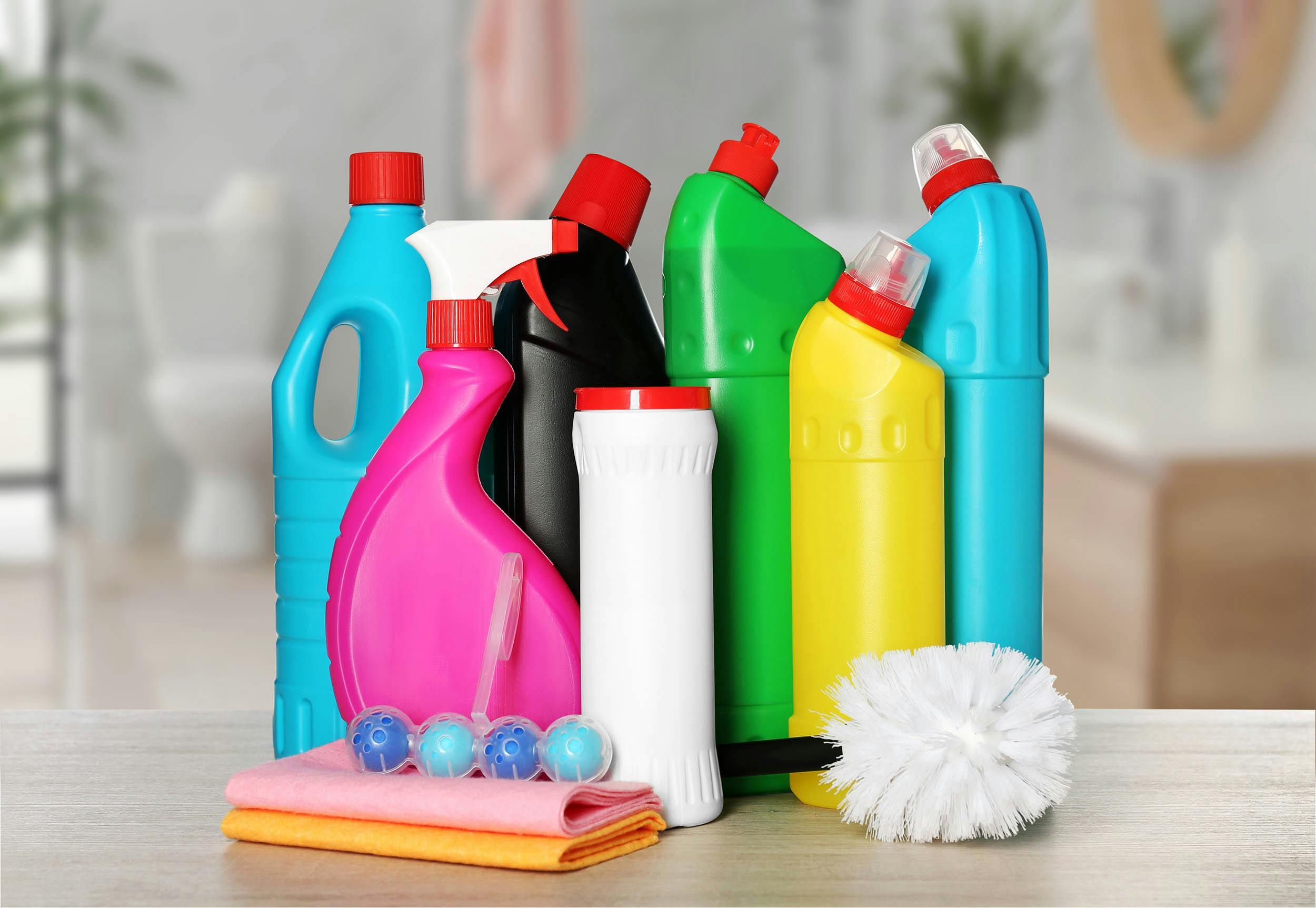 Schoonmaakmiddelen voor toilet