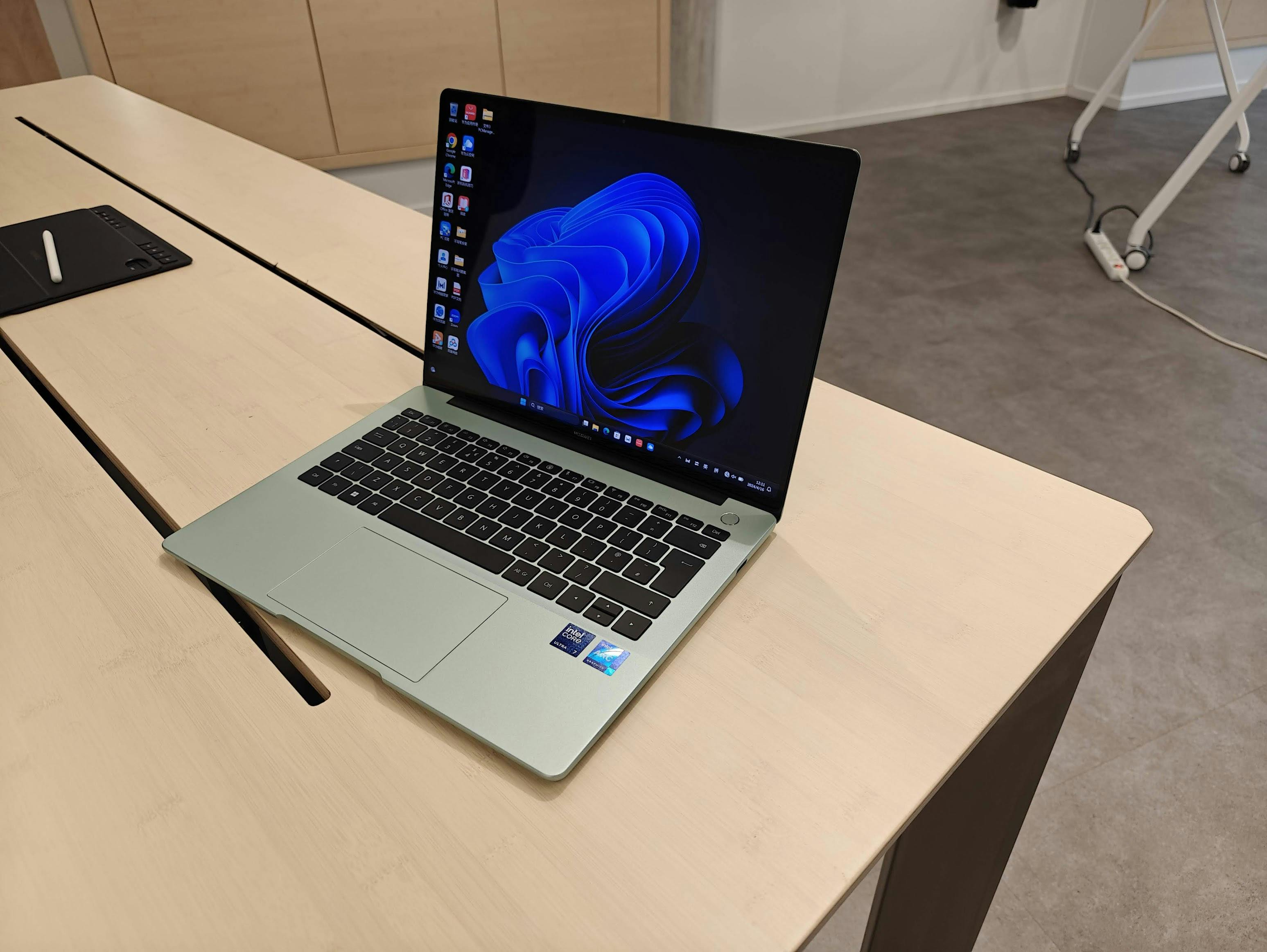 Huawei's nieuwe laptops hebben een bijna vierkant scherm.