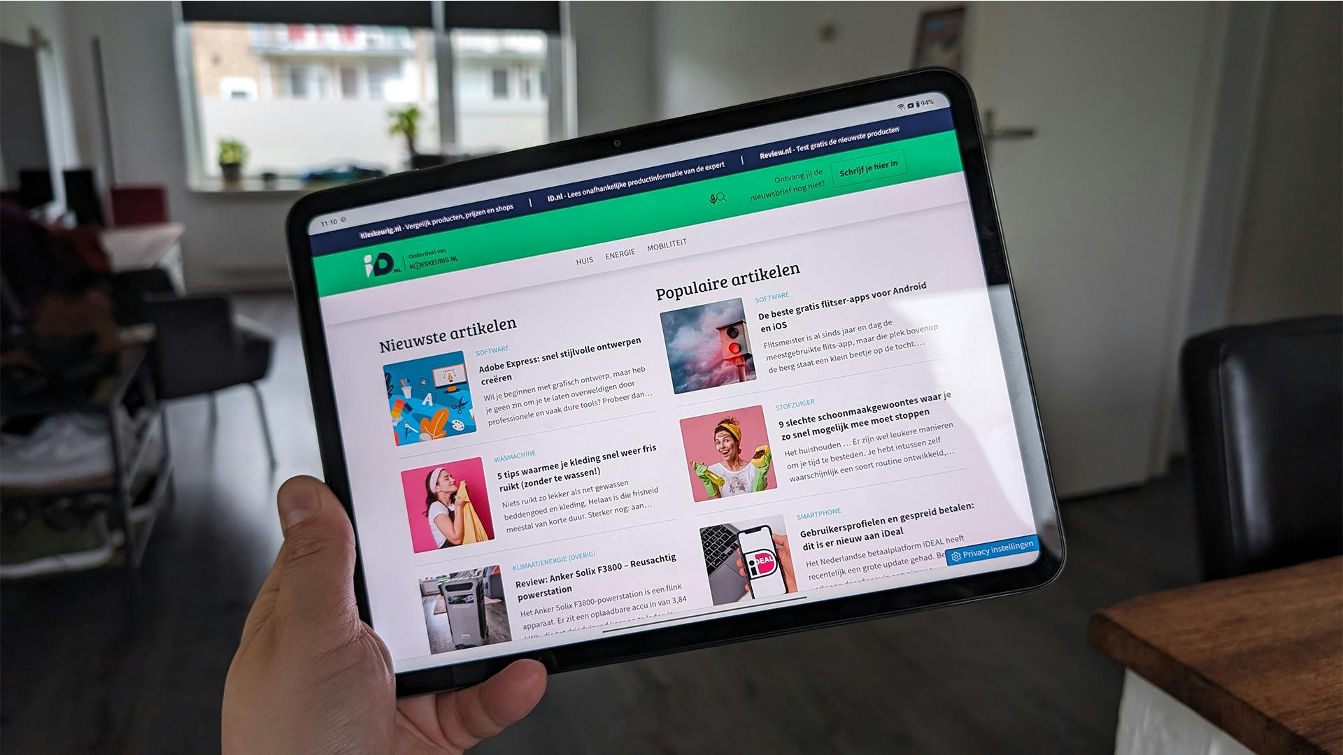 Review OnePlus Pad Go – Tablet valt tussen wal en schip