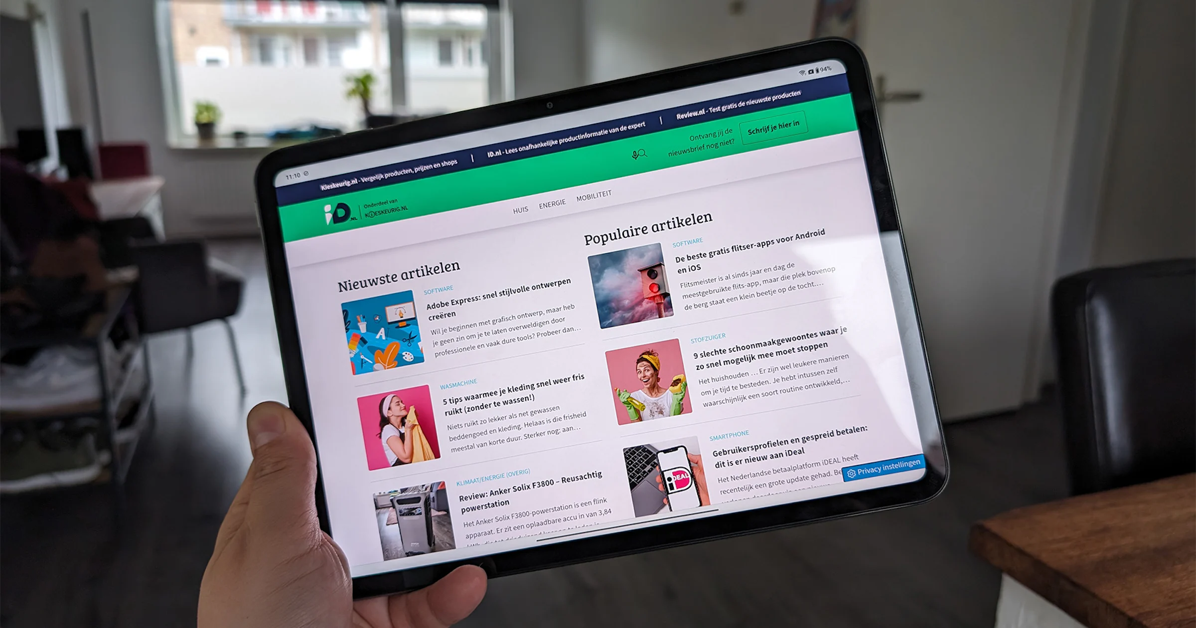 Review OnePlus Pad Go – Tablet valt tussen wal en schip