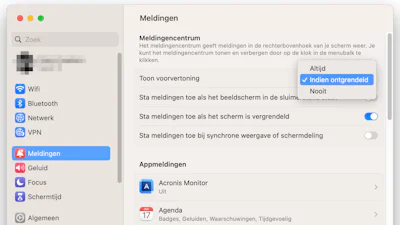 Meldingen op je Mac: mis niks, of leg ze juist aan banden
