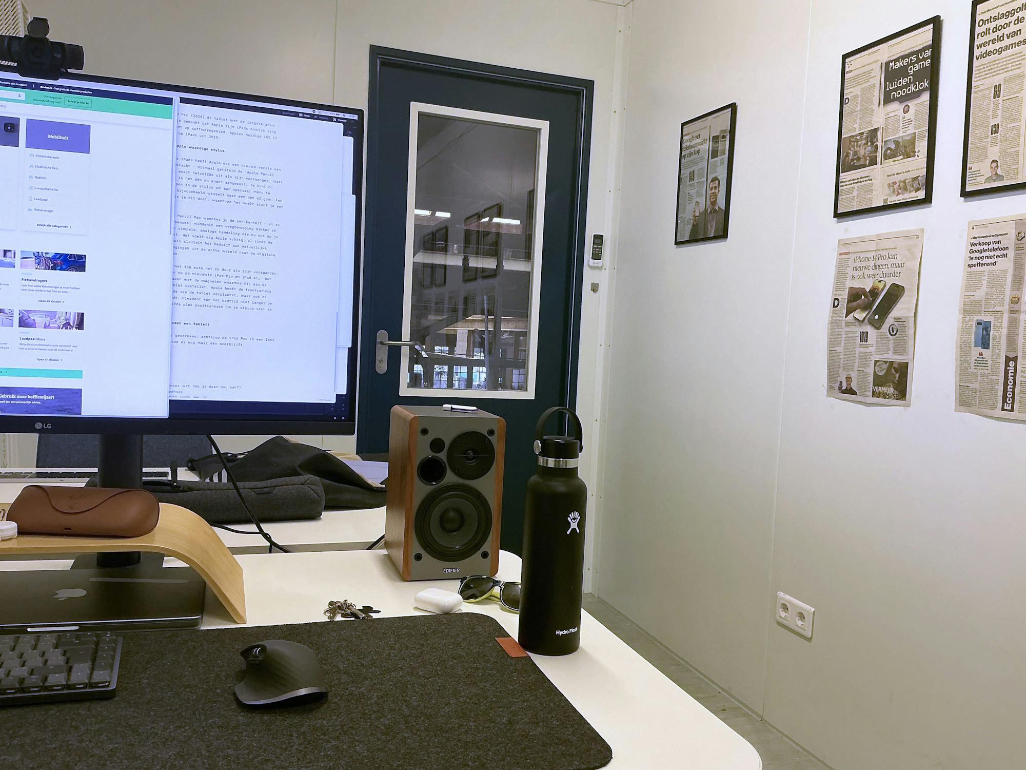 Foto gemaakt met de achtercamera van de iPad Pro (2024).