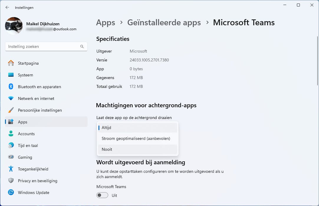 Leg apps die stiekem op de achtergrond actief zijn het zwijgen op.