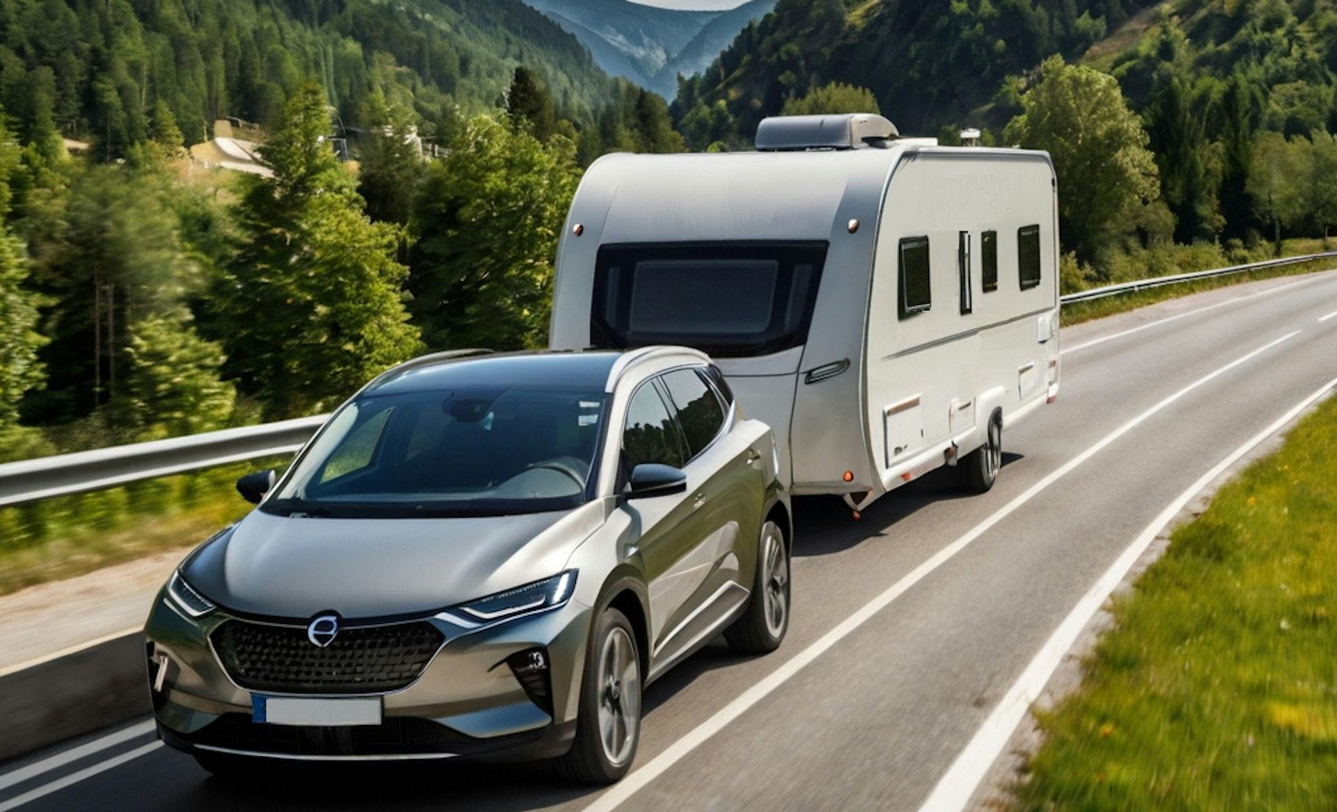 EV-rijders niet altijd gerust op vakantie met caravan