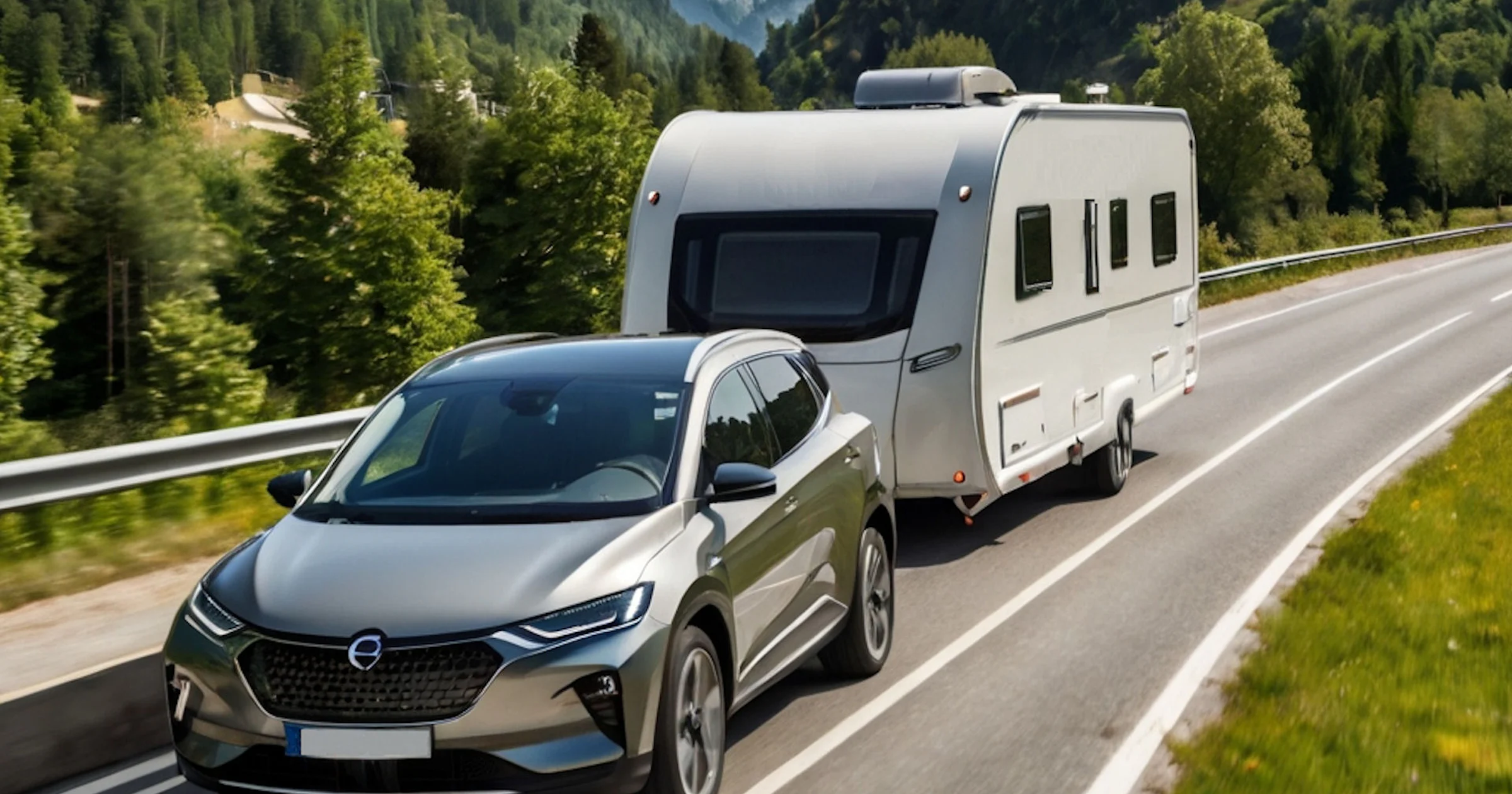 EV-rijders niet altijd gerust op vakantie met caravan