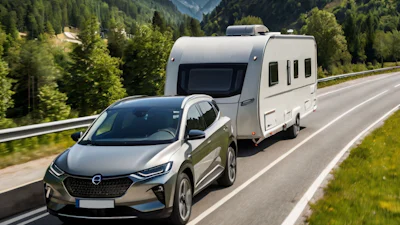 EV-rijders niet altijd gerust op vakantie met caravan