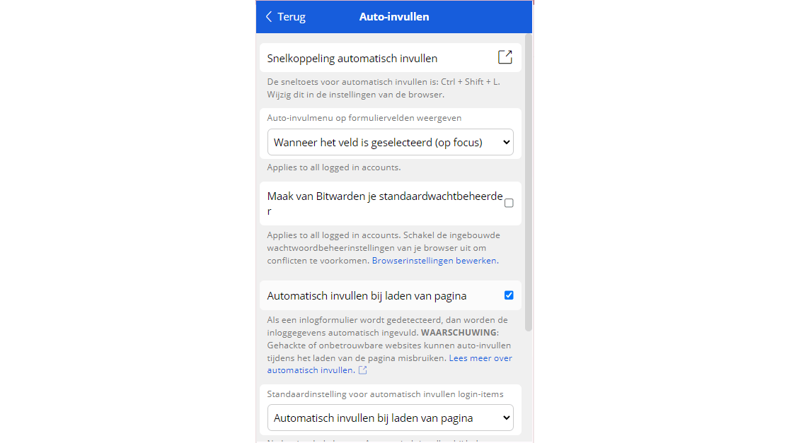 Automatisch invullen: wel zo handig, maar minder veilig.