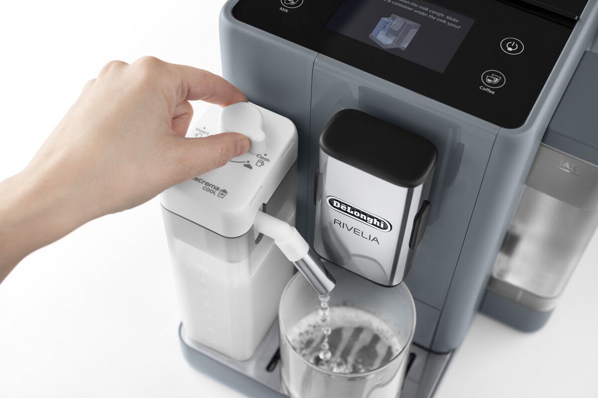 De'Longhi apparaat die aanstaat