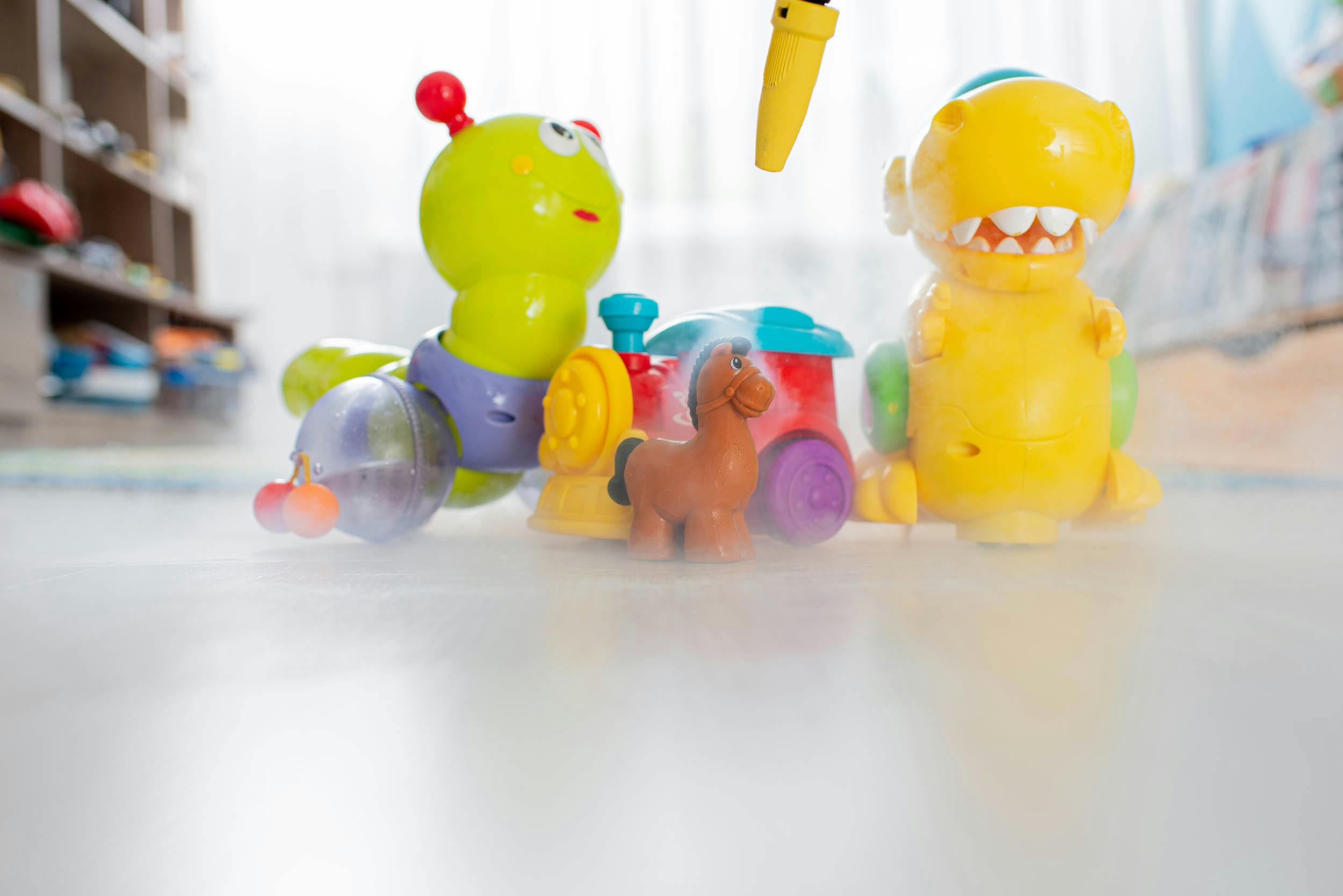 Speelgoed ontsmetten