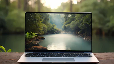 Bewegende bureaubladachtergrond: een kijkbuis op je computer