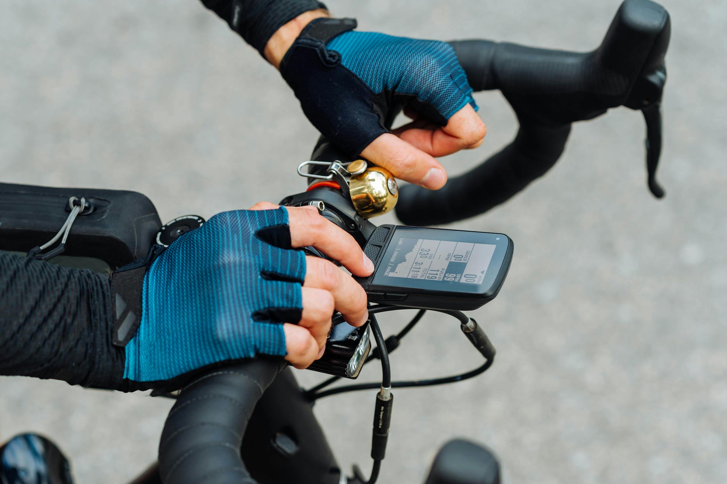 Stuur van een racefiets