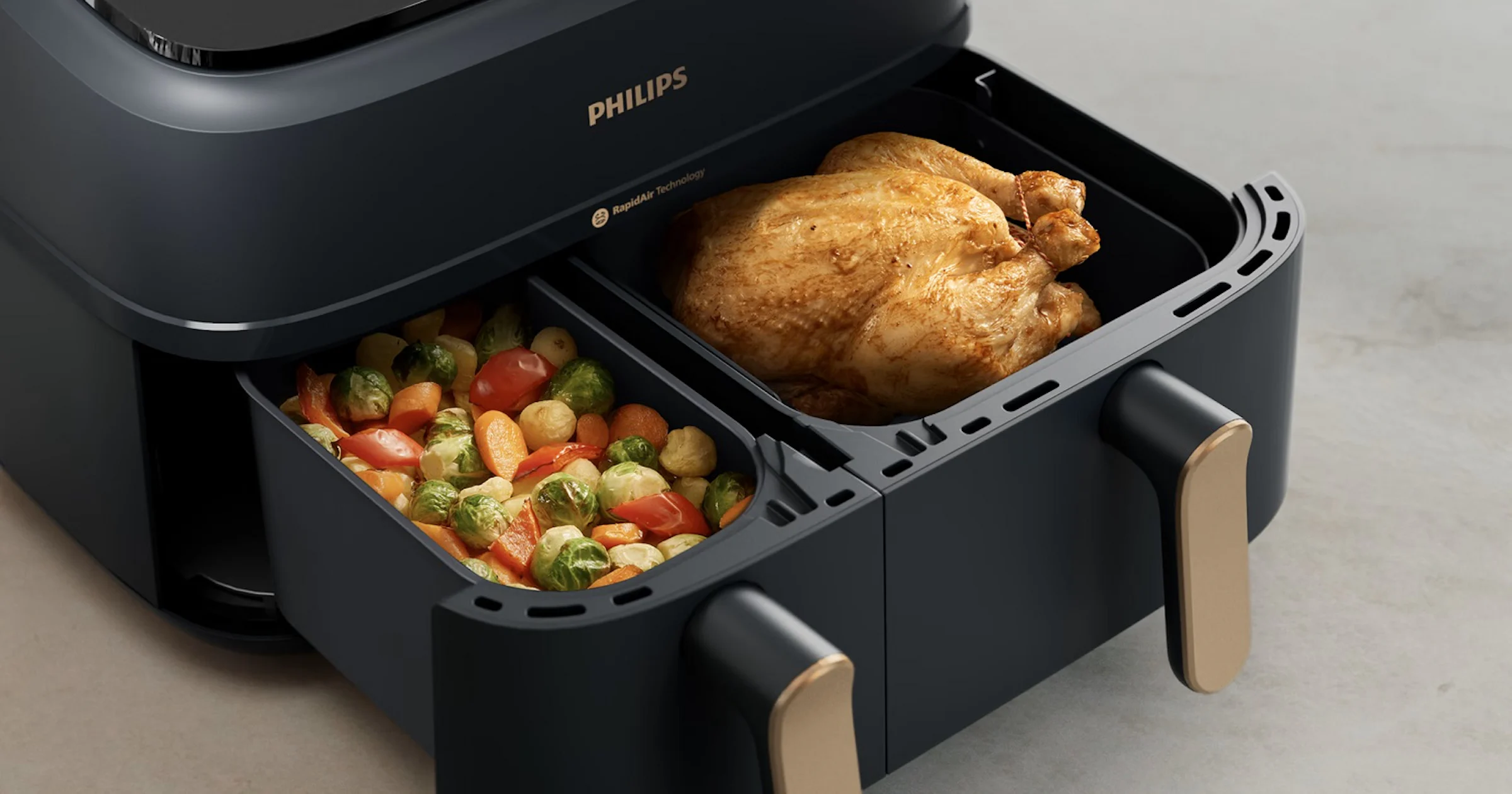 Consumenten testen: de Philips Dual Basket Airfryer