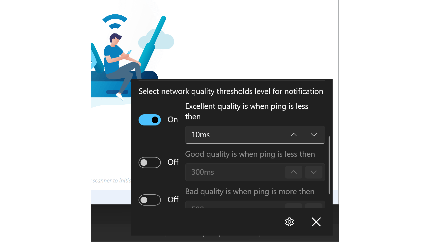 Geef aan wanneer je een seintje wilt ontvangen.