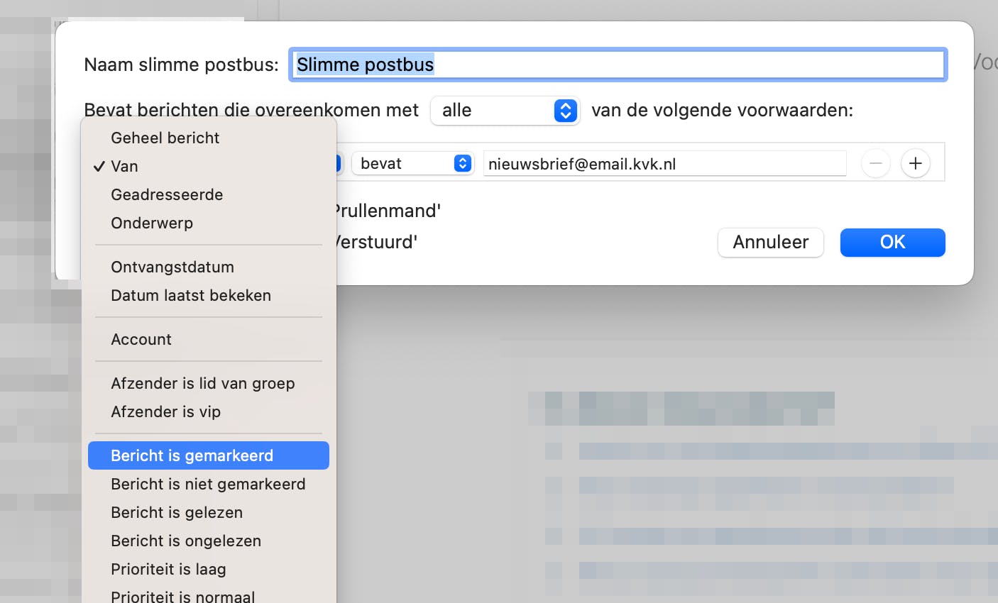 Slimme postbussen werken op basis van vooraf ingestelde regels.