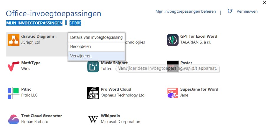 Plug-ins die je niet gebruikt, kun je beter verwijderen.