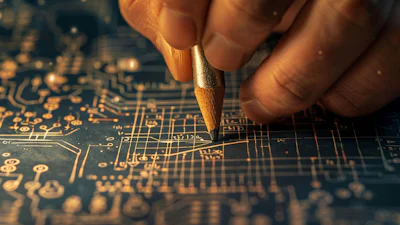 Knutselen voor volwassenen: elektronische schakelingen op papier