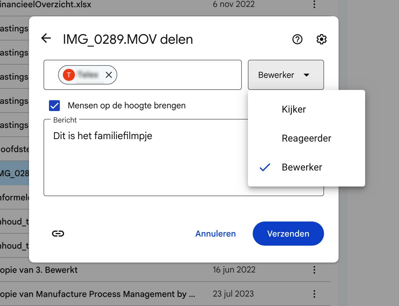 Welke rechten krijgt de ontvanger?