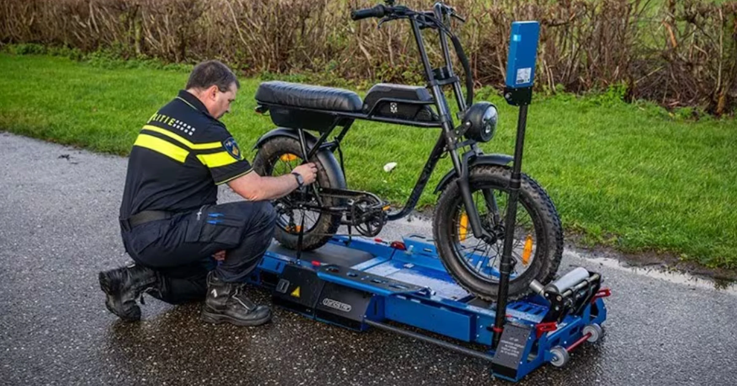 Opgevoerde fatbike: ouders moeten schade betalen