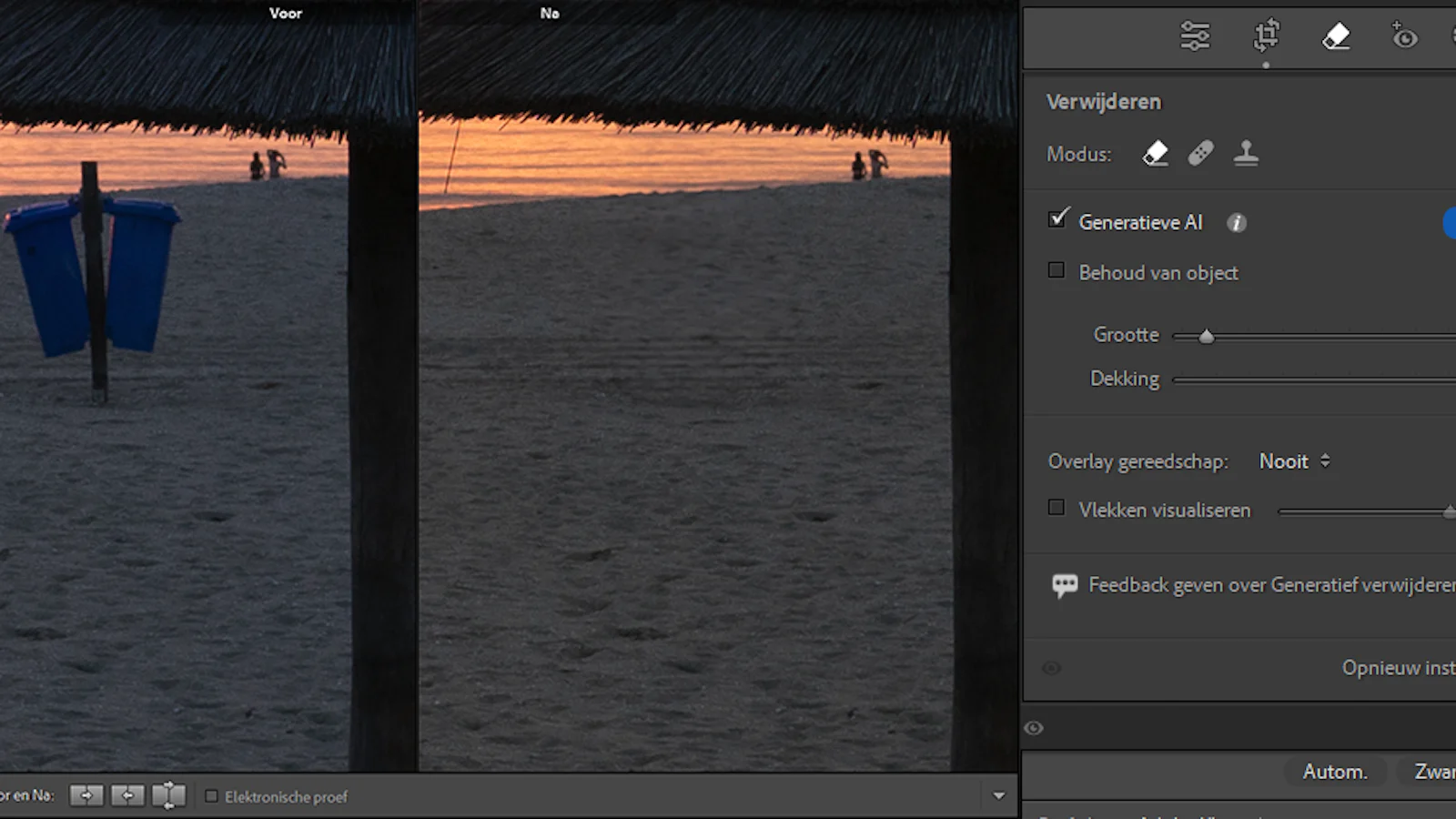 Generatief Verwijderen in Lightroom en Livestream