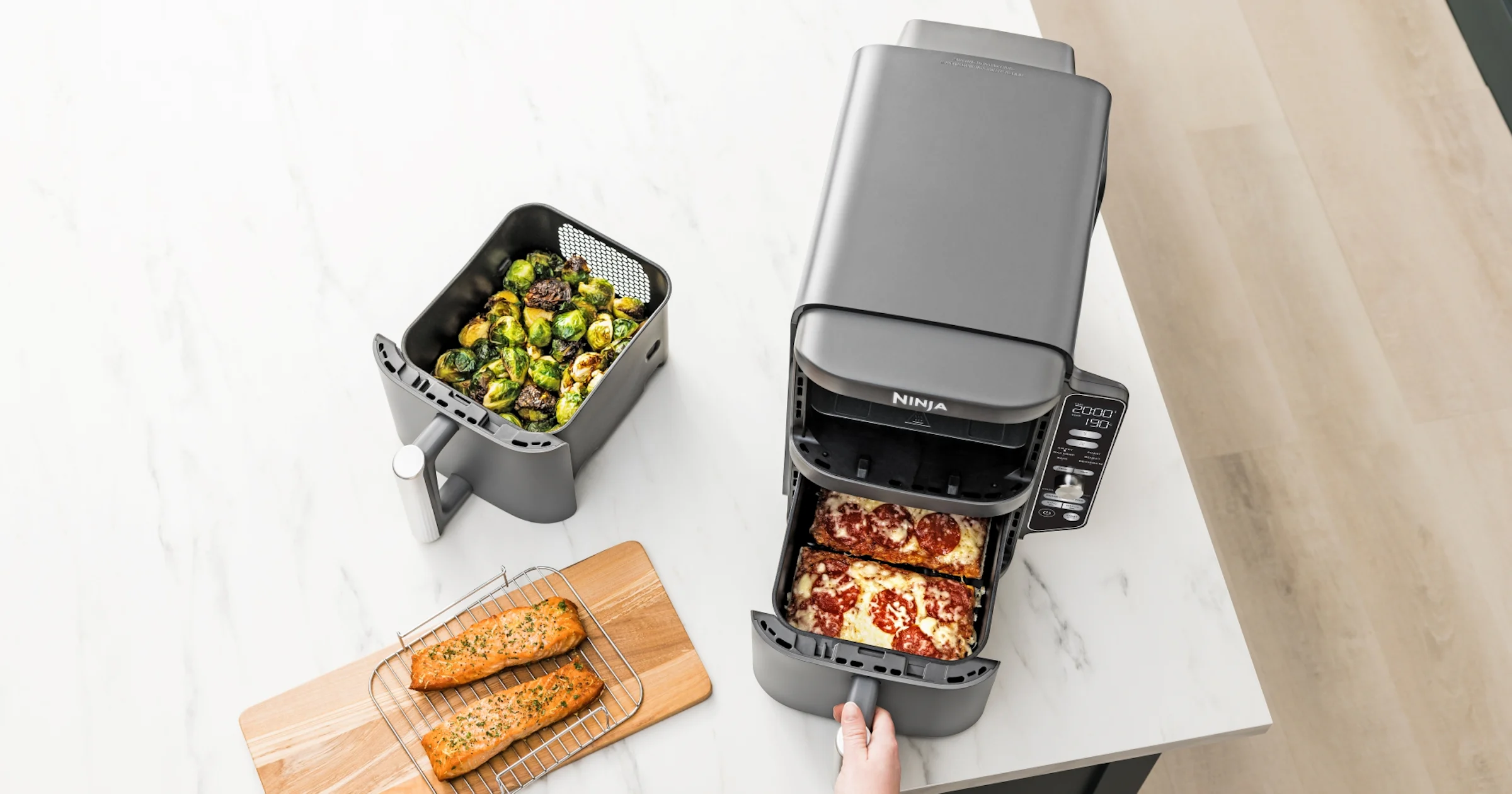 Consumenten testen: Ninja Double Stack Airfryer XXL SL400EU