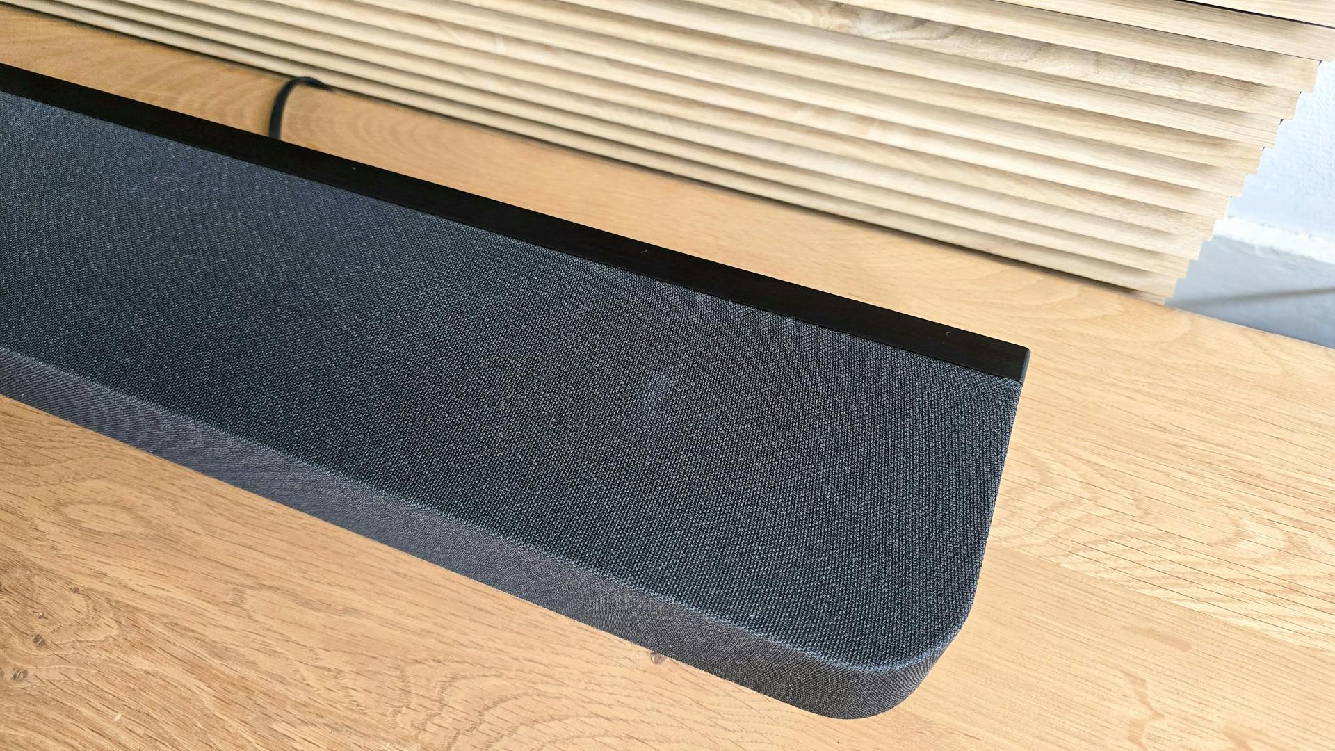 Close-up van de Sony Bravia Theatre Bar 9.