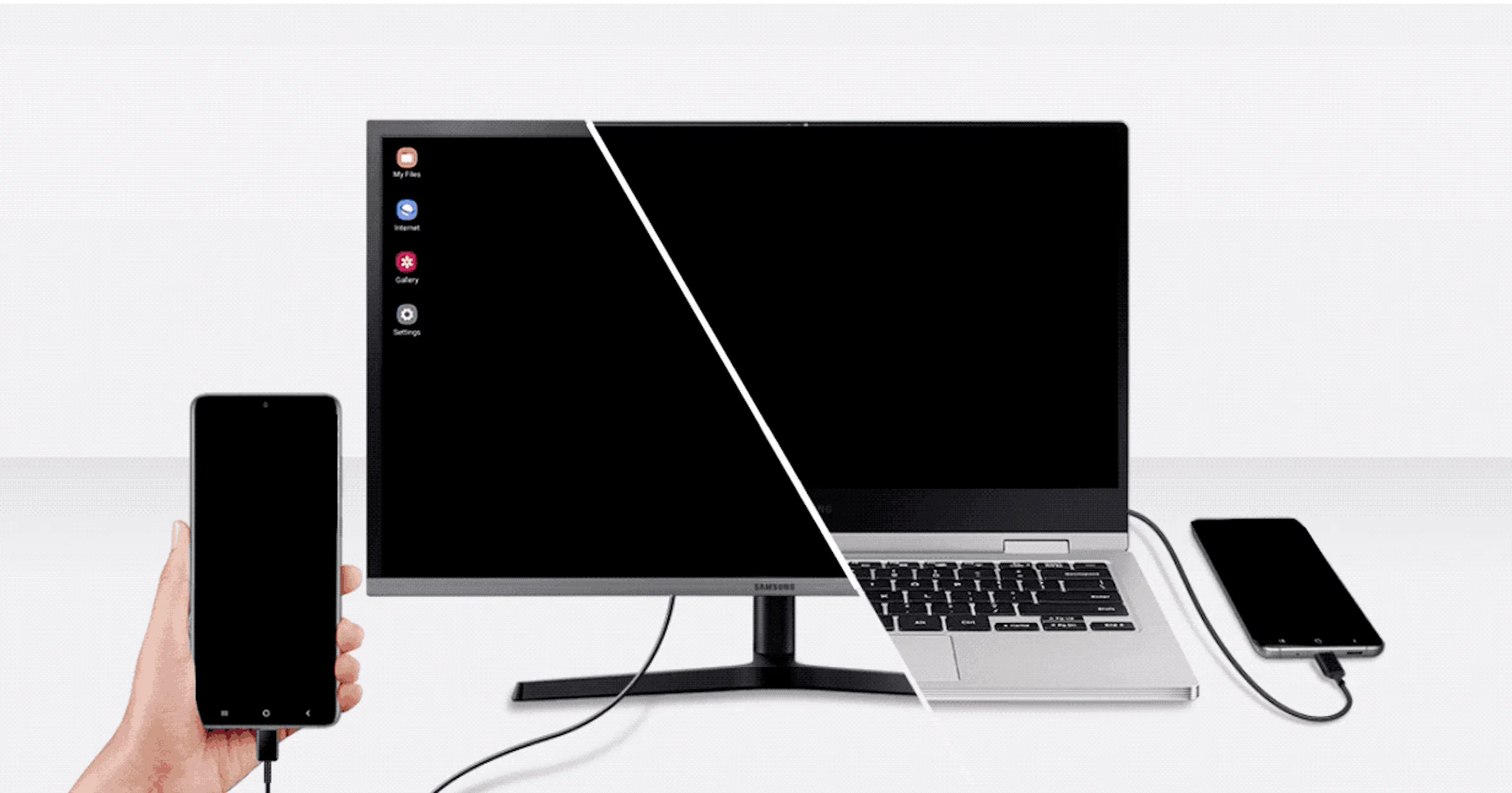 Samsung-telefoon bedienen via pc, monitor of tv: zo werkt Samsung Dex