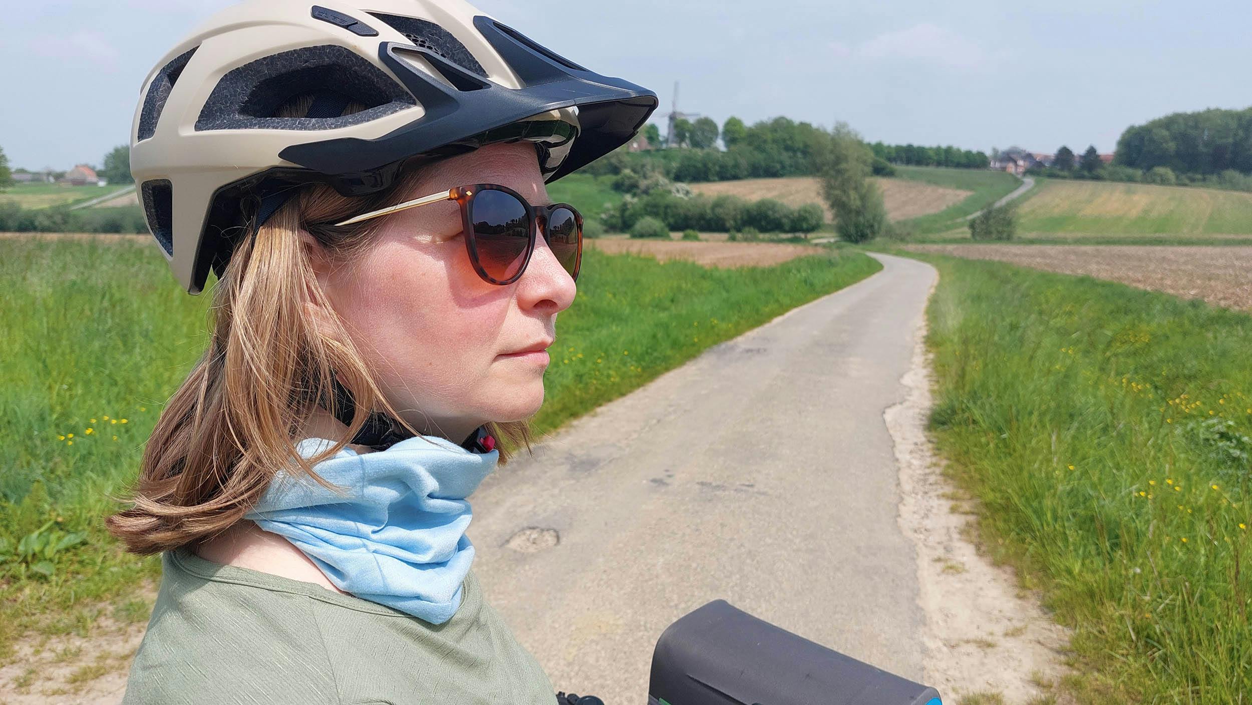 Colsjaal tegen verbranding van de nek