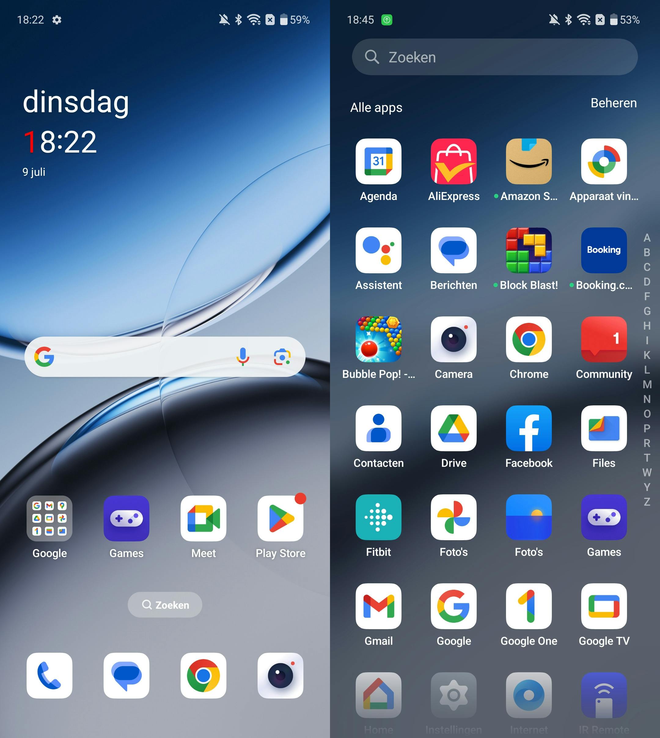 De software komt met veel extra apps.
