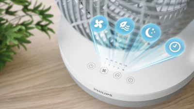 Consumenten testen: de Philips Tafelventilator 2000 Series