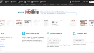 Wayback Machine: een archief van het hele internet