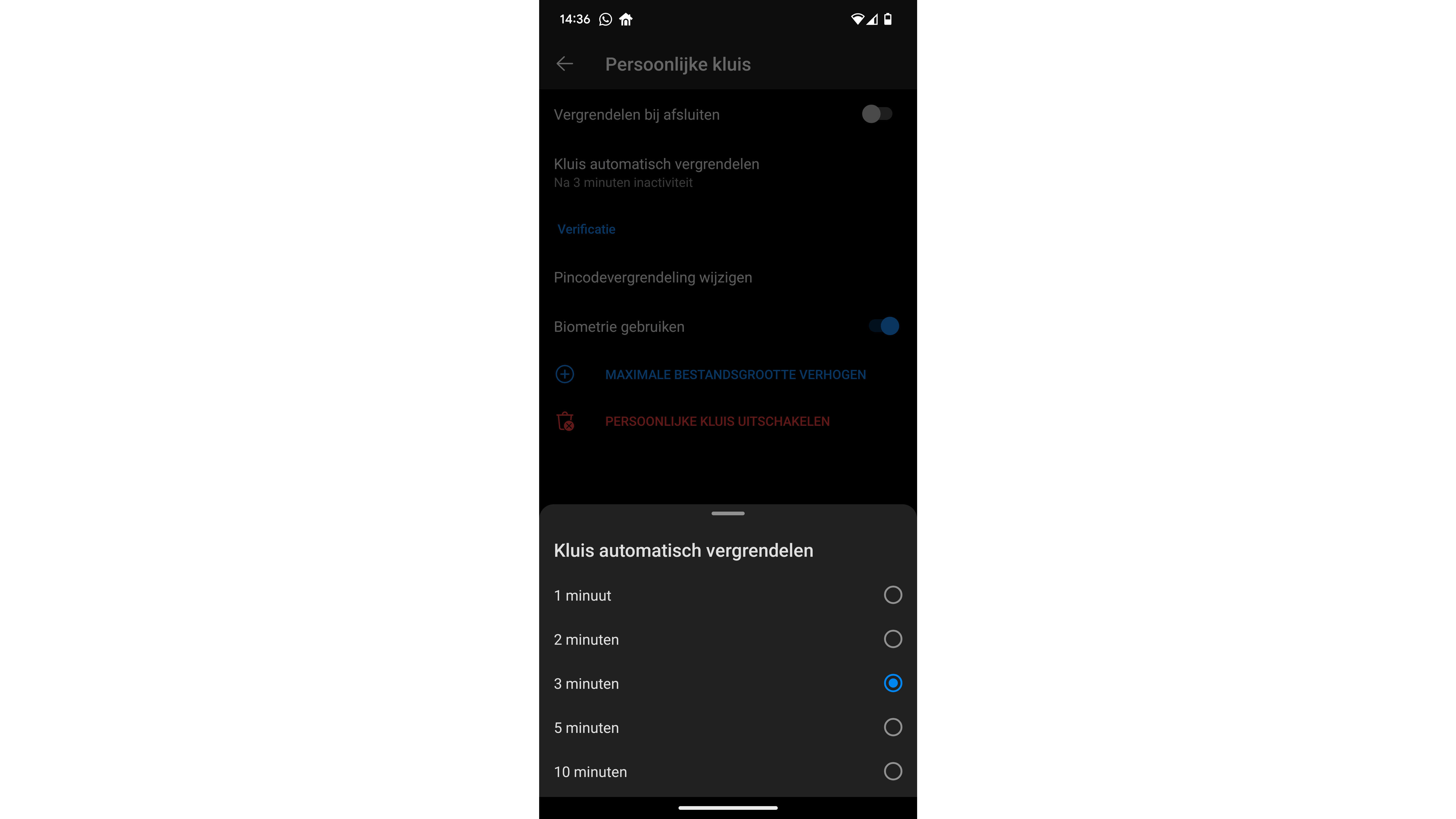 Pas de standaardinstellingen van OneDrive naar eigen wens aan.
