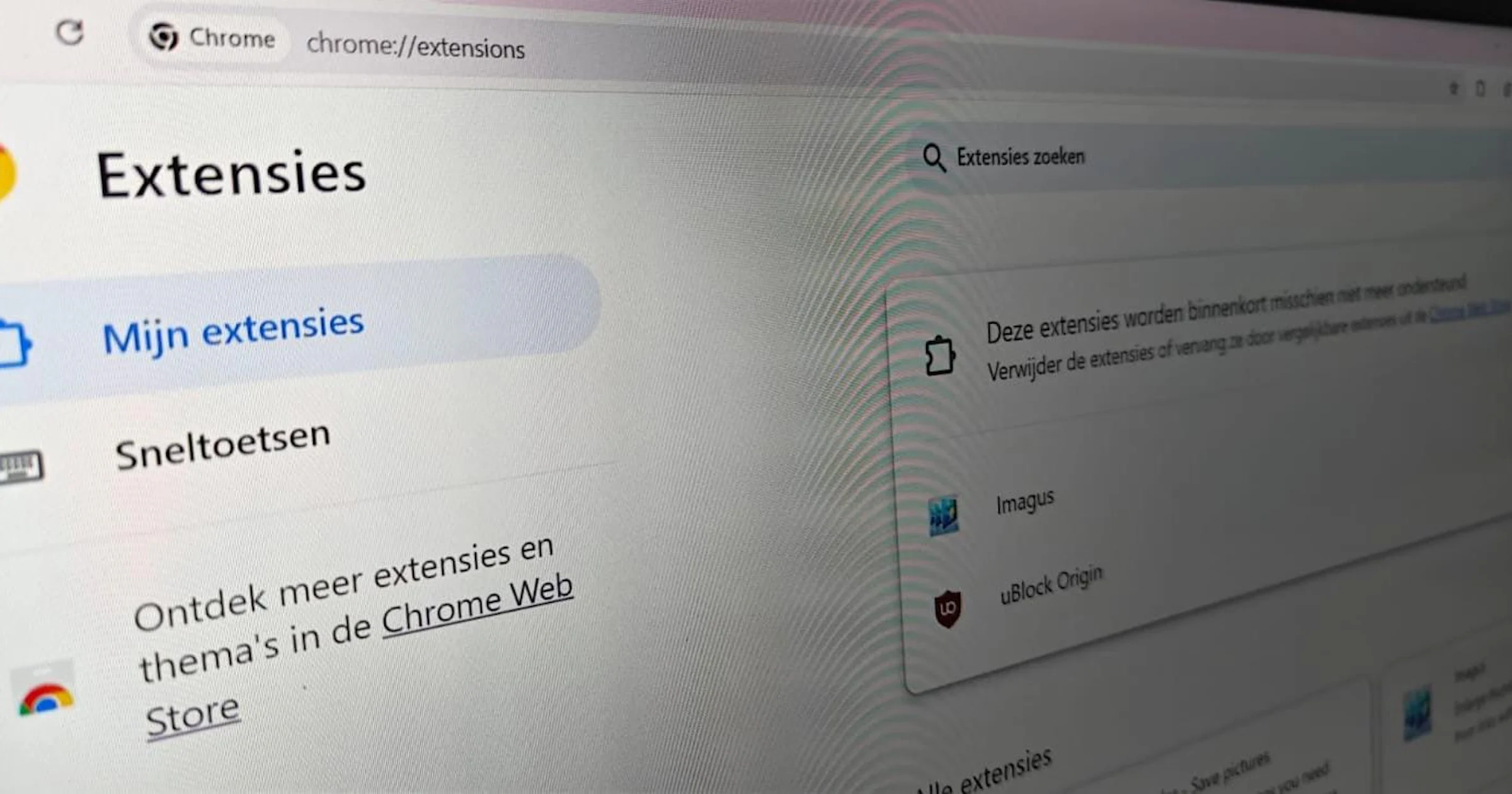 Google stopt ondersteuning oudere extensies: dit moet je weten