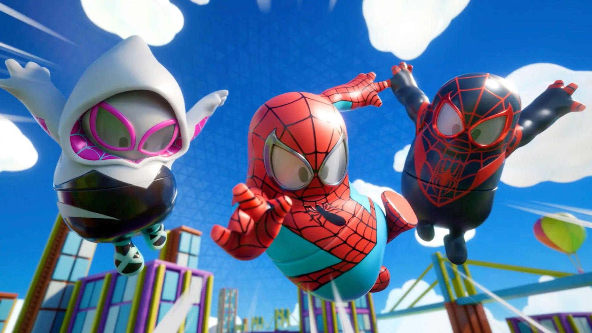 Fall Guys Spider-Man Crossover