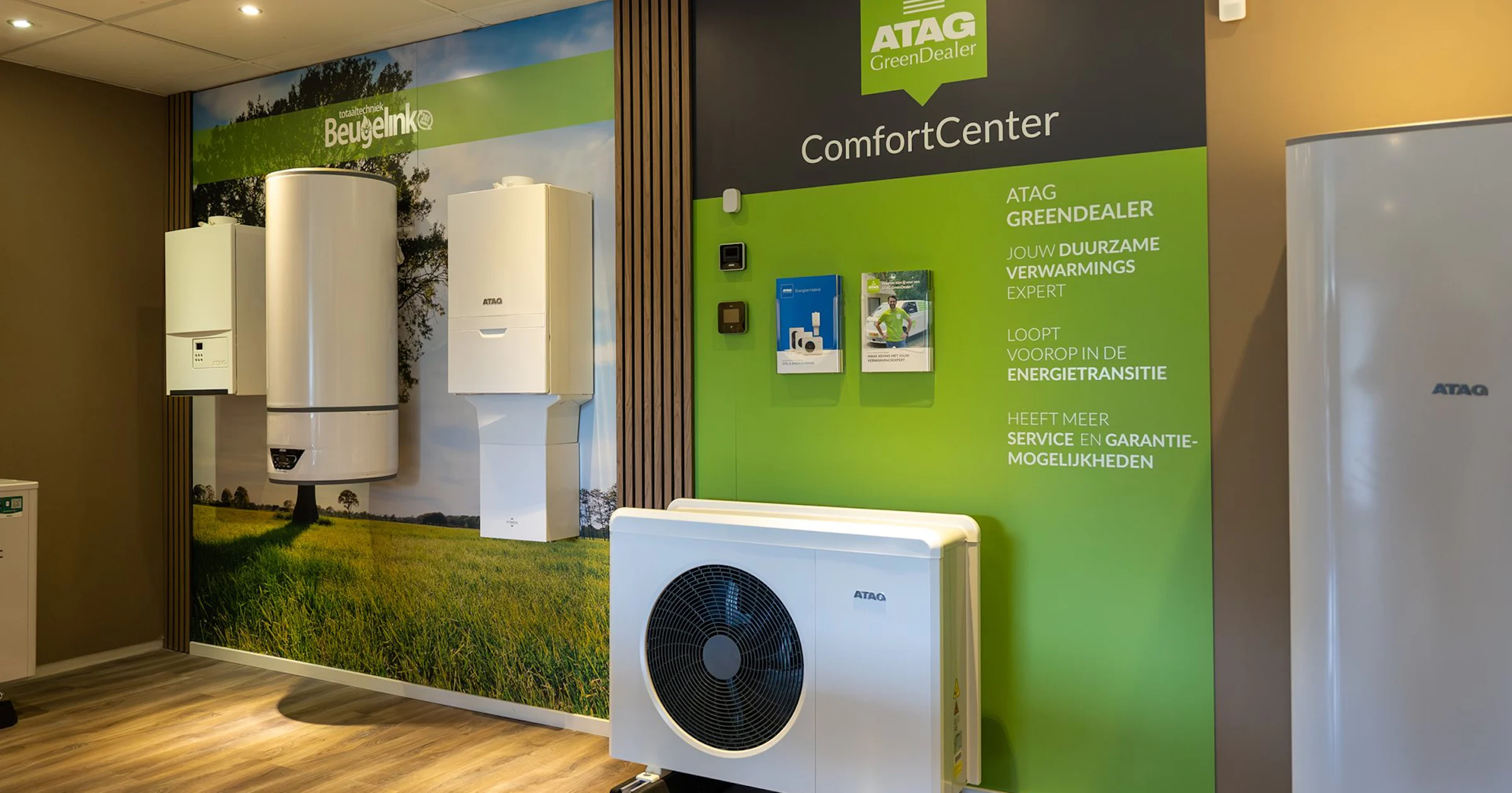 De juiste warmtepomp voor jouw huis kies je met een ATAG GreenDealer
