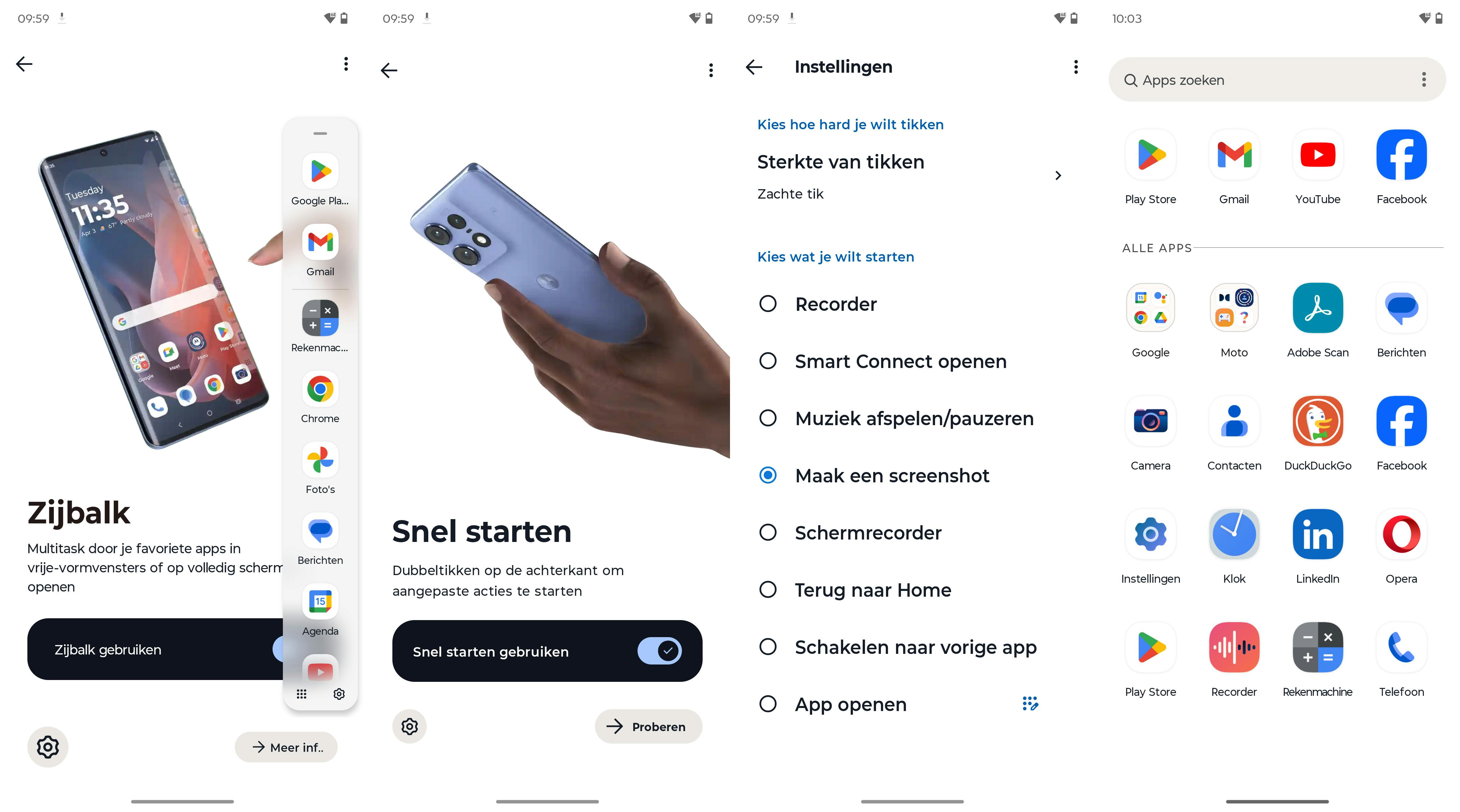 De softwareschil van Motorola is opgeruimd en voegt wat handige functies toe.