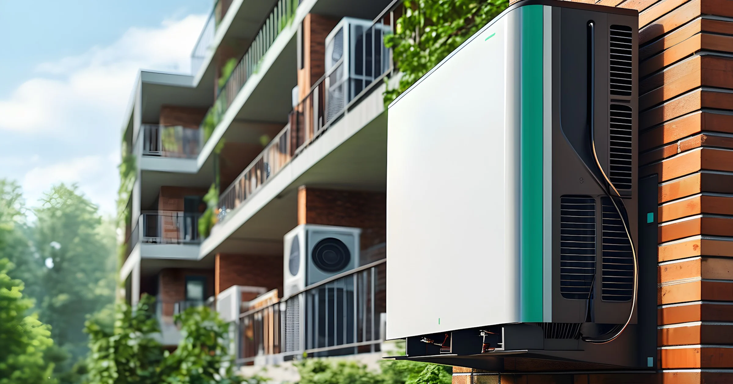 Een warmtepomp in je appartement: dit kan er wel (en niet)