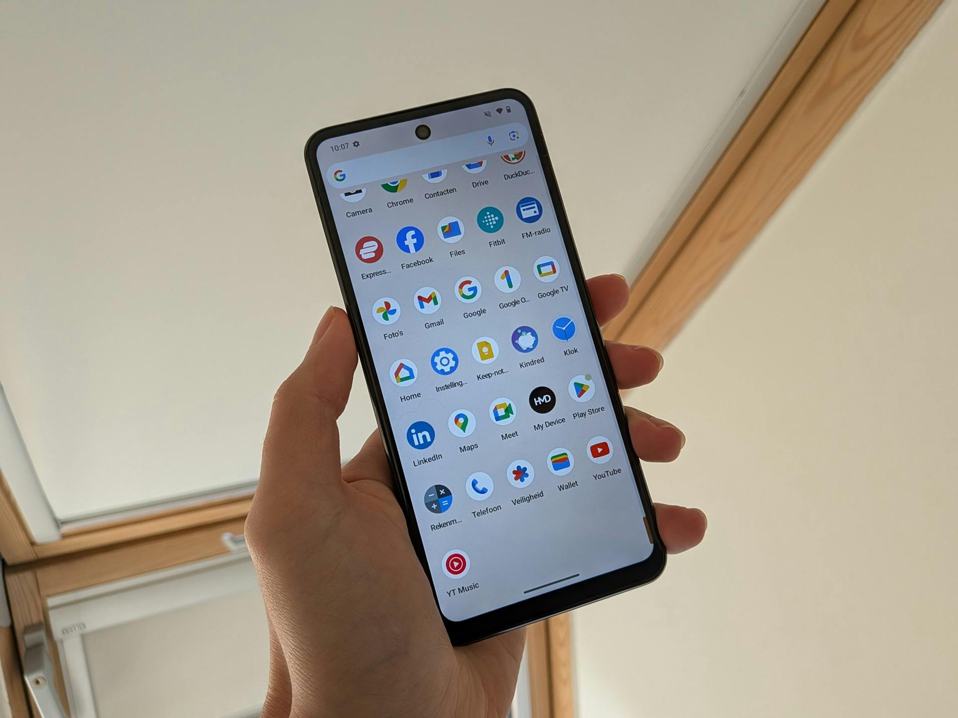 Het HD-scherm oogt niet zo fraai.