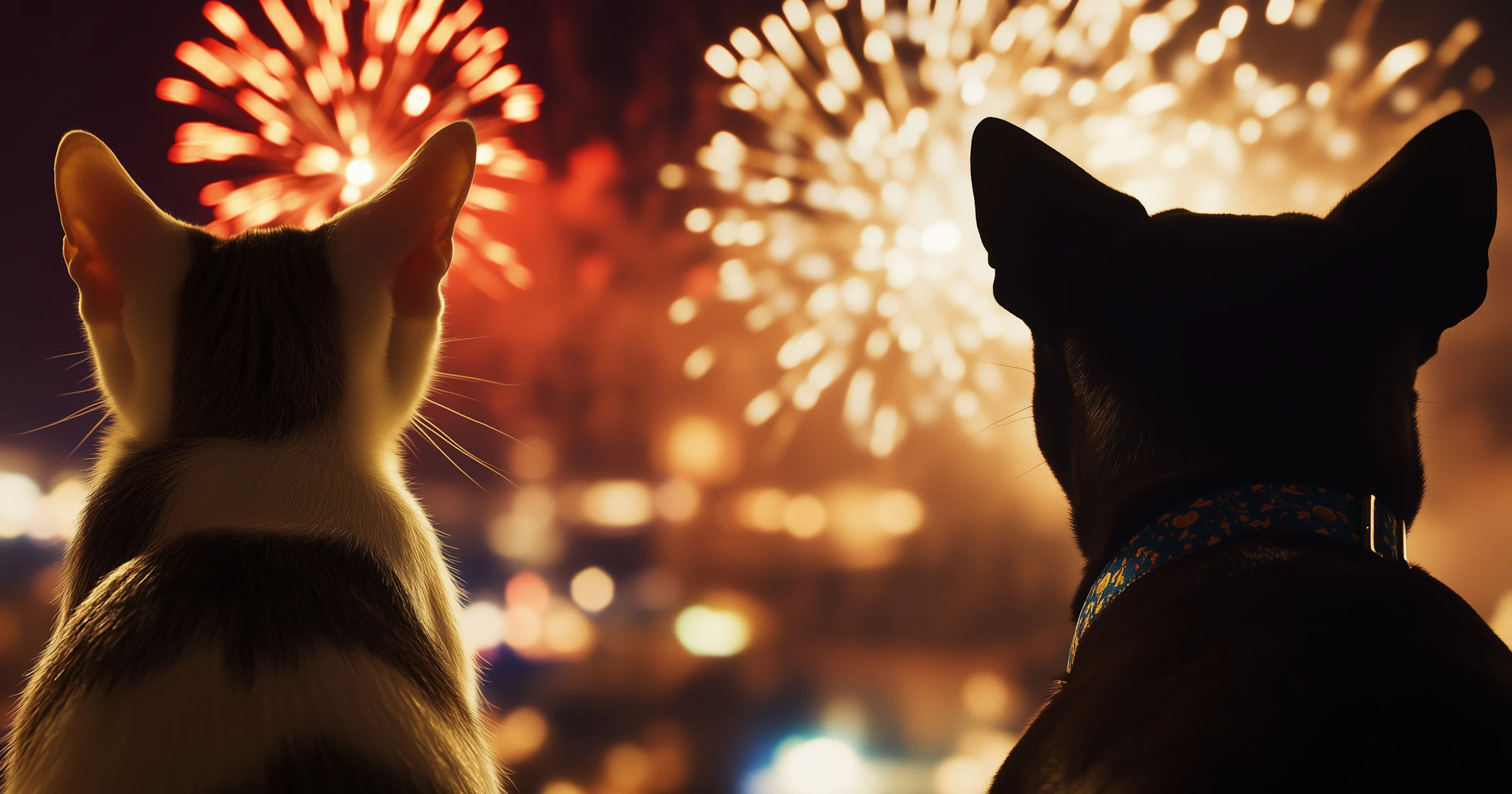 Bang voor vuurwerk? Zo blijft je huisdier kalm tijdens de feestdagen